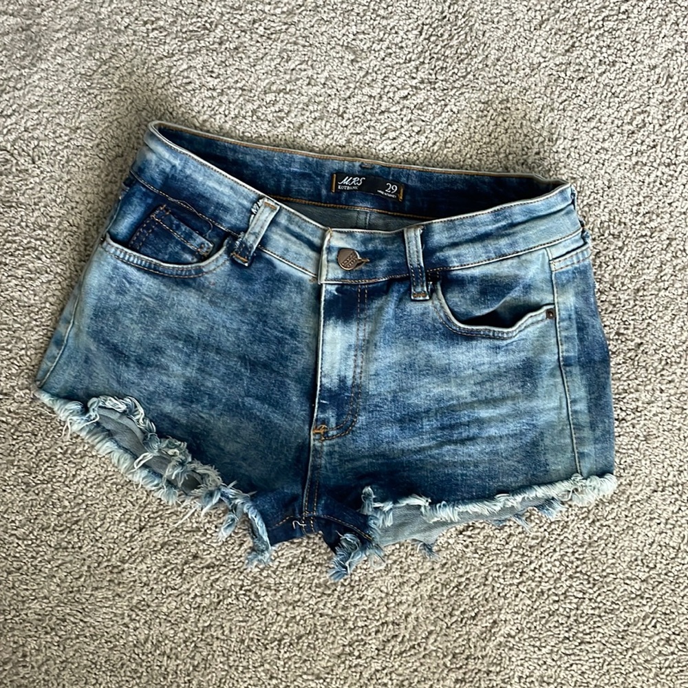 New Jean Shorts Dark Jeans - Size 29 - Booty cut - SALE
